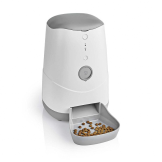 Nedis Automatische voerbak | Nedis SmartLife (Wifi, Programmeerbaar, 3.7 liter) WIFIPET10CWT K170203116 - 1