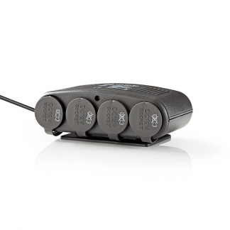 Nedis Autoverdeeladapter | Nedis (4-weg, USB, LED) DCPA003 N170402302 - 
