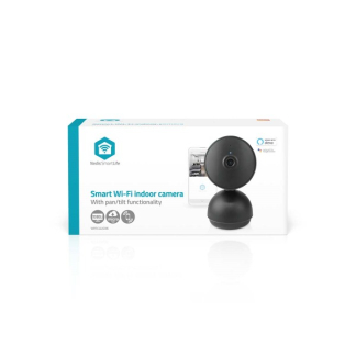 Nedis Babyfoon met camera | Nedis SmartLife (2 wegs audio, Bewegingsdetectie, USB, Wifi, Binnen) WIFICI22CBK A170108178 - 