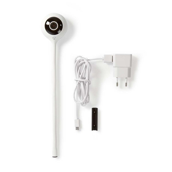 Nedis Babyfoon met camera | Nedis SmartLife (App, Gespreksfunctie, Bewegingsdetectie, Temperatuursensor, Nachtzicht) WIFICI11CWT A170202652 - 9