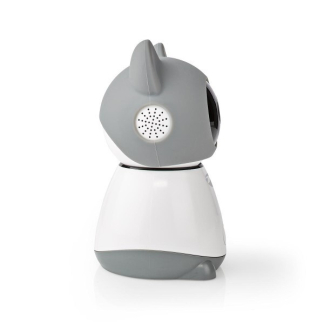 Nedis Babyfoon met camera | Nedis SmartLife (App, Slaapliedjes, Bewegingsdetectie, Geluidsdetectie, Temperatuursensor, Nachtzicht) WIFICI30CGY A170202901 - 2