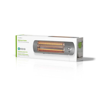 Nedis Badkamer verwarming | Nedis (1200W, Ruimtes tot 12 m², 2 standen, Kantelbaar) HTBA10GY K140101002 - 6