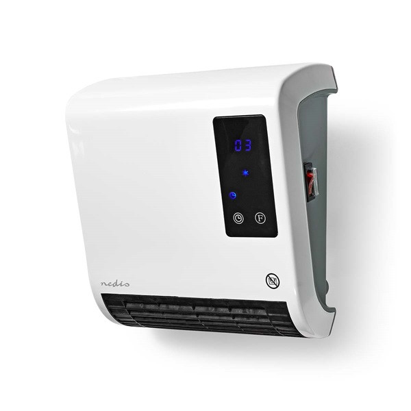 Nedis Badkamer verwarming | Nedis (2000W, Ruimtes tot 20 m², Thermostaat, Afstandsbediening) HTBA20WT K140101001 - 2