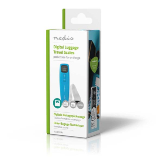 Nedis Bagageweegschaal | Nedis (KG en Lbs, Tarrafunctie) SCLU112BU K170407016 - 6