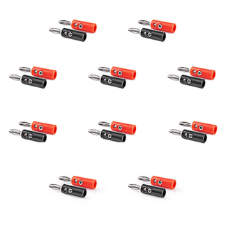 Banaanstekker | M | Nedis | 10 stuks (Vernikkeld)