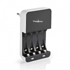 Nedis Batterij oplader | Nedis (NiMH AA/AAA batterijen) BACH05 N105005250 Nedis Batterij oplader | Nedis (NiMH AA/AAA batterijen) BACH05 N105005250