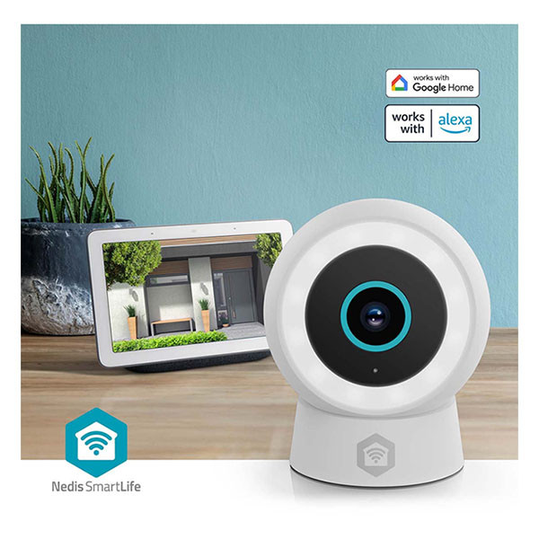 Nedis Beveiligingscamera Wifi | Nedis SmartLife (Full HD, 10 meter nachtzicht, Bewegingsdetectie, Gespreksfunctie, 109° Kijkhoek, USB C, Compact, Binnen/Buiten) WIFICO14CWT K010810032 - 5