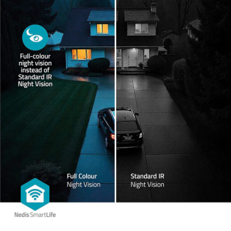 Nedis Beveiligingscamera wifi | Nedis SmartLife (3MP, Nachtzicht, Bewegingsdetectie, Buiten) WIFICO15CWT K170103370 - 7