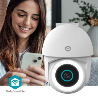 Nedis Beveiligingscamera wifi | Nedis SmartLife (Full HD, 10 meter nachtzicht, Bewegingsdetectie, Gespreksfunctie, Buiten) WIFICO22CWT K170406245 - 7