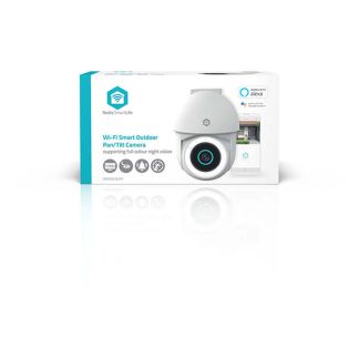 Nedis Beveiligingscamera wifi | Nedis SmartLife (Full HD, 10 meter nachtzicht, Bewegingsdetectie, Gespreksfunctie, Buiten) WIFICO22CWT K170406245 - 9