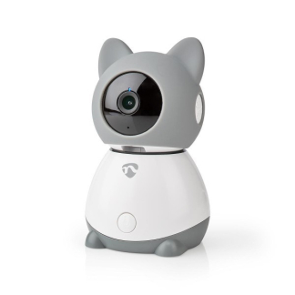Nedis Beveiligingscamera wifi | Nedis SmartLife (Full HD, 10 meter nachtzicht, Gespreksfunctie, Bewegingsdetectie, Binnen) WIFICI30CGY K170202901 - 