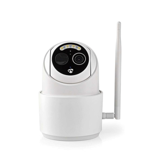 Nedis Beveiligingscamera wifi | Nedis SmartLife (Full HD, Nachtzicht tot 10 meter, Oplaadbaar, Bewegingsdetectie, Buiten, Zonnepaneel) WIFICBO51WTN K170103377 - 2