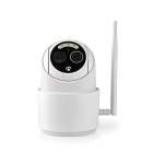 Nedis Beveiligingscamera wifi | Nedis SmartLife (Full HD, Nachtzicht tot 10 meter, Oplaadbaar, Bewegingsdetectie, Buiten, Zonnepaneel) WIFICBO51WTN K170103377 - 2