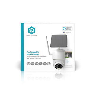 Nedis Beveiligingscamera wifi | Nedis SmartLife (Full HD, Nachtzicht tot 10 meter, Oplaadbaar, Bewegingsdetectie, Buiten, Zonnepaneel) WIFICBO51WTN K170103377 - 9