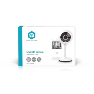 Nedis Beveiligingscamera wifi | Nedis SmartLife (HD, 5 meter nachtzicht, USB, Bewegingsdetectie, Binnen) WIFICI06CWT K170108170 - 