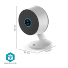 Nedis Beveiligingscamera wifi | Nedis SmartLife (HD, Nachtzicht tot 10 meter, Bewegingsdetectie, Gespreksfunctie, Sirene, Binnen) WIFICI08CWT K170103371 - 5