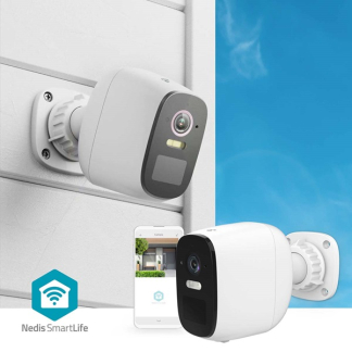 Nedis Beveiligingscamera wifi | Nedis SmartLife (Quad HD, 10 meter nachtzicht, Oplaadbaar, Bewegingsdetectie, Buiten) WIFICBO32WT K170406246 - 5