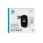 Nedis Beveiligingscamera wifi | Nedis SmartLife (Quad HD, 10 meter nachtzicht, Oplaadbaar, Bewegingsdetectie, Buiten) WIFICBO32WT K170406246 - 7