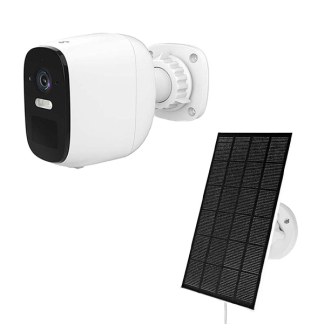 Nedis Beveiligingscamera wifi | Nedis SmartLife (Quad HD, 10 meter nachtzicht, Oplaadbaar, Bewegingsdetectie, Buiten, Zonnepaneel)  K170406249