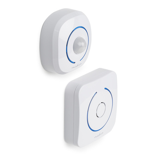 Nedis Bewegingsmelder | Nedis (Batterijen, Draadloos, 433 MHz, 8 melodieën, 85 dB) ALRMMW20WT K170501123 - 1