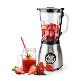 Nedis Blender | Nedis (800W, 1.5 liter, 2 snelheden, Pulseerstand, Glas) KABL350CAL K170108112 - 4