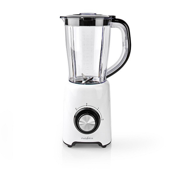 Nedis Blender | Nedis (800W, 1.5 liter, 2 snelheden, Pulseerstand, Kunststof) KABL300CWT K170108111 - 1