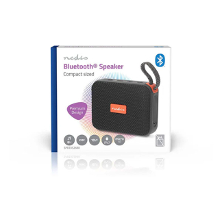 Nedis Bluetooth Speaker | Nedis | 7.5 x 9.7 x 3.9 cm (10 W, Koppelbaar) SPBT0526BK K105005345 - 8