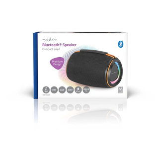 Nedis Bluetooth speaker | Nedis | 12 x 17 x 10.5 cm (40W, Koppelbaar) SPBT2026BK K105005343 - 6