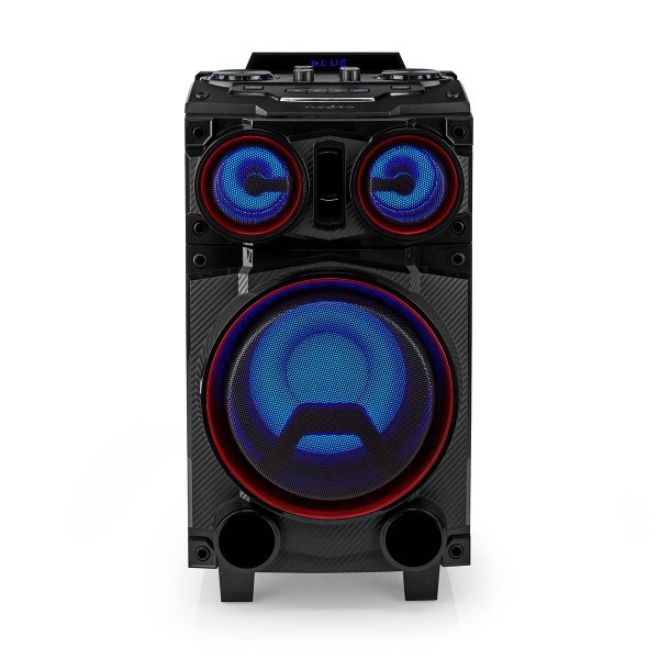 Nedis Bluetooth speaker | Nedis (Afstandsbediening, Hout, Microfoon, RGB, 120W) SPPT800BK K070501265 - 2
