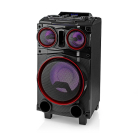 Nedis Bluetooth speaker | Nedis (Afstandsbediening, Hout, Microfoon, RGB, 120W) SPPT800BK K070501265