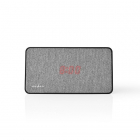 Nedis Bluetooth speaker | Nedis (Klok, 15W, Grijs) FSBS110GY K070501201 Nedis Bluetooth speaker | Nedis (Klok, 15W, Grijs) FSBS110GY K070501201