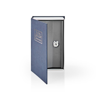 Nedis Boekkluis | Nedis (Sleutelslot, Koudgewalst staal, Klein formaat) BOOKSEDS01BU K170404302 - 3