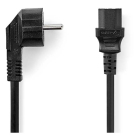 Nedis C13 kabel | Nedis | 2 meter (Haaks) CEGL10015BK20 CEGP10015BK20 N010803054 - 2
