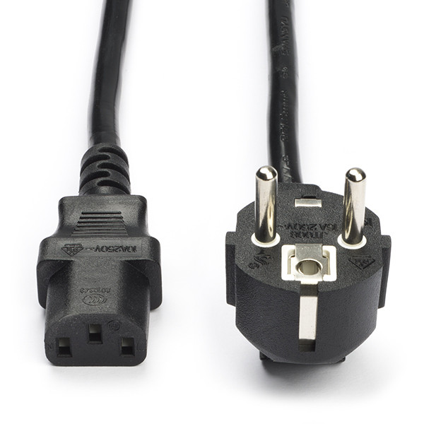 Nedis C13 kabel | Nedis | 5 meter (Haaks) CEGL10015BK50 CEGP10015BK50 N010803056 - 1