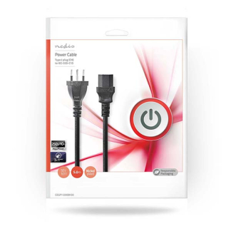 Nedis C13 kabel | Nedis | 5 meter (Zwitserland) CEGL11200BK50 CEGP11200BK50 N010803110 - 3
