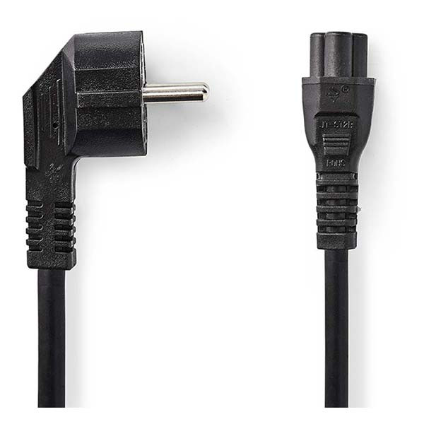 Nedis C5 kabel | Nedis | 2 meter (Haaks) CEGL10100BK20 CEGP10100BK20 N010801017 - 2