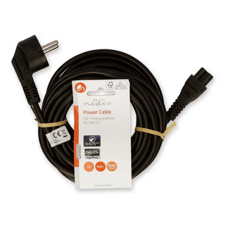 Nedis C5 kabel | Nedis | 5 meter (Haaks) CEGL10100BK50 CEGP10100BK50 N010801019 - 3
