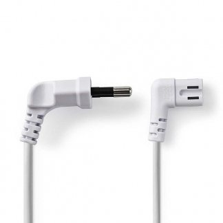 Nedis C7 kabel | Nedis | 3 meter (Haaks, Links/rechts) CEGL11055WT30 PCGP11055WT30 K010806192 - 