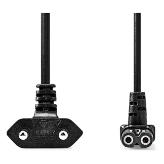 Nedis C7 kabel | Nedis | 5 meter (Haaks, Omhoog/omlaag) CEGL11075BK50 K010806229 - 2