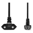 Nedis C7 kabel | Nedis | 5 meter (Haaks, Omhoog/omlaag) CEGL11075BK50 K010806229 - 2