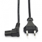 Nedis C7 kabel - Nedis - 5 meter (Haaks, Zwart) PCGP11045BK50 N010802006 Nedis C7 kabel - Nedis - 5 meter (Haaks, Zwart) PCGP11045BK50 N010802006