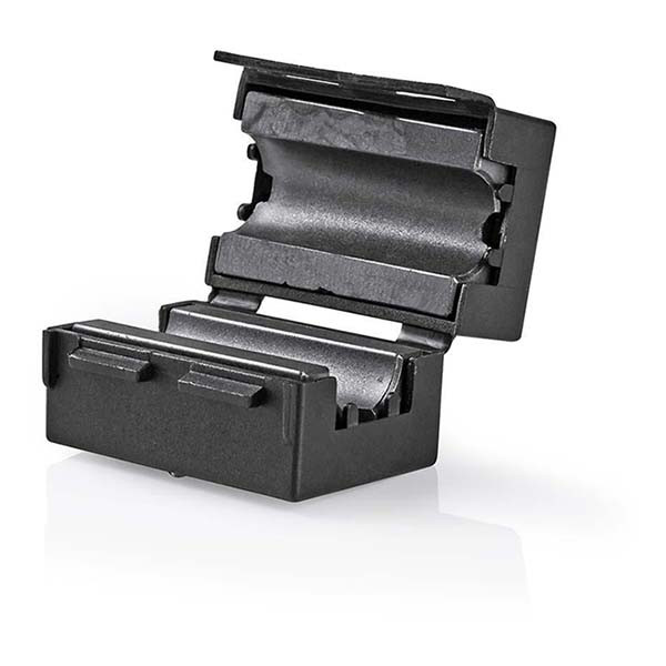 Nedis COAX ferriet ontstoringsfilter voor kabels tot 7.50 mm - Nedis CVGB48914BK CVVC48914BK N060302056 - 1