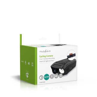 Nedis Camera voor fiets | Nedis (Koplamp, Claxon, USB A, USB C) CCAM100BK K170404625 - 5