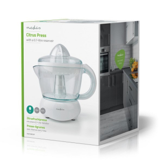Nedis Citruspers | Nedis (0.7 L, 2 Perskegels, 25W, Wit) KAJC100CWT K170108082 - 4