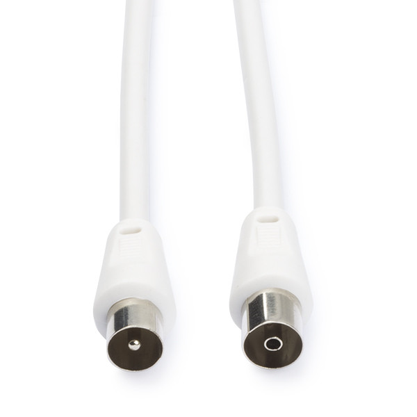 Nedis Coax kabel - Nedis - 1.5 meter (Analoog, Wit) CSGL40000WT15 CSGP40000WT15 N010408001 - 1