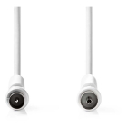 Nedis Coax kabel - Nedis - 1.5 meter (Digitaal, 120 dB, Wit) CSGL40020WT15 CSGP40020WT15 N010408101 - 3