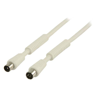 Nedis Coax kabel - Nedis - 15 meter (Digitaal, 120 dB, Wit) CSGL40020WT150 CSGP40020WT150 N010408106 - 2