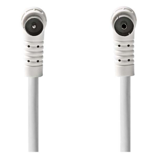 Nedis Coax kabel - Nedis - 20 meter (Digitaal, Haaks, 120 dB, Wit) CSGP40120WT200 N010408234 - 3