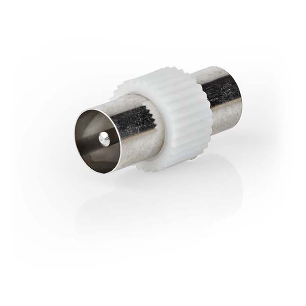 Nedis Coax koppelstuk mannelijk - mannelijk - Nedis (Wit) CSGB40940WT CSGP40940WT N060302052 - 3