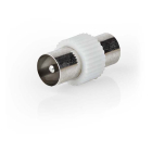 Nedis Coax koppelstuk mannelijk - mannelijk - Nedis (Wit) CSGB40940WT CSGP40940WT N060302052 - 3